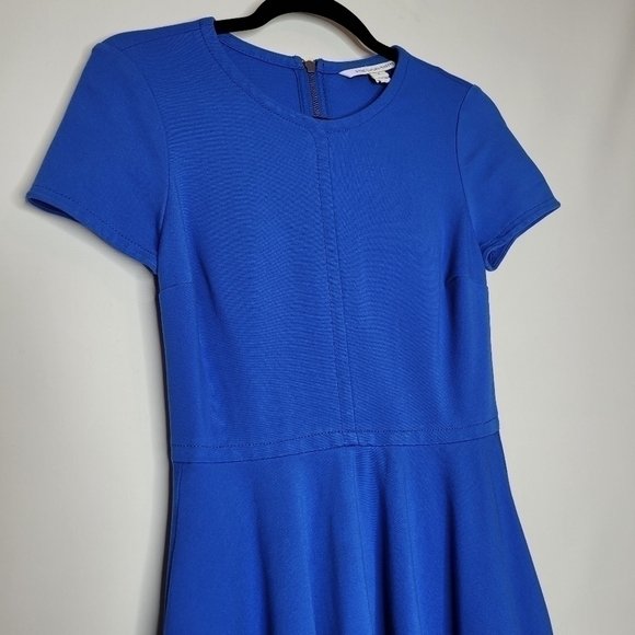 Diane Von Furstenberg Blue Cocktail Dress - Picture 5 of 15
